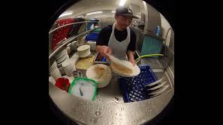 UCLA Kitchen Dishwasher, Pt 2