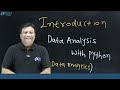 Introduction to Data Analysis with Python for Beginners [Hindi]