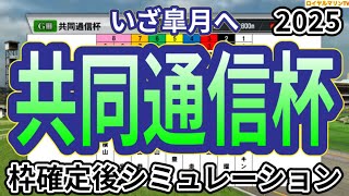 【共同通信杯2025】ウイポ枠確定後シミュレーション レッドキングリー マスカレードボール ネブラディスク リトルジャイアンツ サトノカルナバル #3268