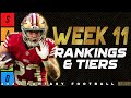 Week 11 Running Back Rankings - 2024 Fantasy Football