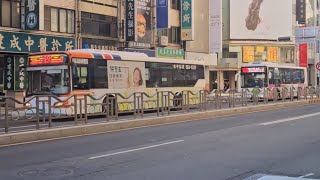 台中客運 12路 HINO低地板 KKA-6329 \u0026 中台灣客運 700路(崇德幹線) KINGLONG電巴 EAL-1236