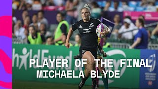 "Other teams hopefully can't keep up" | Michaela Blyde | Hong Kong HSBC SVNS Player of the Final