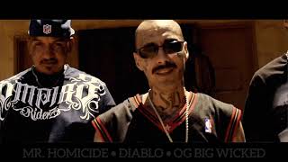 RACIST DISS - Mr. Homicide Ft. OG Big Wicked \u0026 Diablo (Music Video 2019)