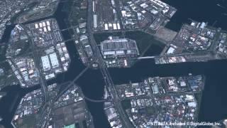 2m解像度高精細版3D地図デモ動画（東京） - INTERNET Watch