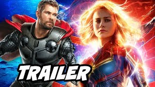 Captain Marvel Trailer 2 - Avengers Endgame Easter Eggs Breakdown