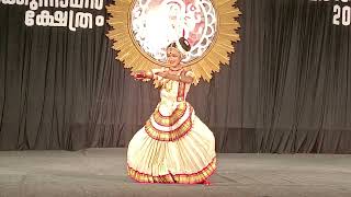 Sri Vadakkumnathan Mahashivratri 2025  Mohiniyattam Ishaanika R Pradeep punkunnam Thrissur