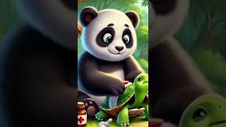 Panda Save Turtle Life From Road Accident । पांडा ने बचाया कच्छवे को #shorts