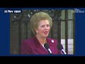 from thatcher to johnson what former pms said when forced to resign