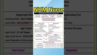 mp nursing vacancy 2022c #latest #viral #shorts