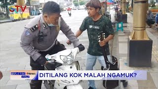 Pemuda di Tasikmalaya Ngamuk Maki Petugas Polisi saat Ditilang #BuletiniNewsPagi 23/07