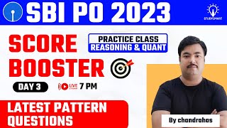 SBI PO 2023 Practice Class of Reasoning and Quant | Study Smart | Class 3