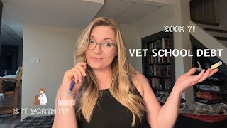 My Student Loan Debt Story| Graduating vet school with 200k debt + ?!