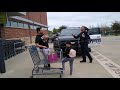 corinth tx pd trespassing a guy for buying 2 gallons of water at aldis