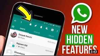 5 NEW HIDDEN WhatsApp Features 📲 101% लोग इसके बारे में नही जानते ‼ Secret Whatsapp Setting 2022