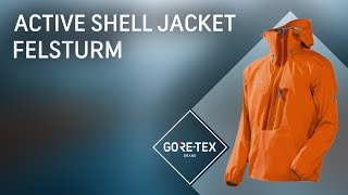 Mammut presents the new Felsturm GORE-TEX Active Shell jacket