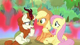 Autumn Blaze saves AJ \u0026 Fluttershy