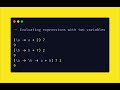 Khan Academy with Haskell: Evaluating expressions with multiple variables