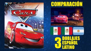 Cars [2006] Comparación de 3 Doblajes Latinos | Original Redoblajes | Español Latino