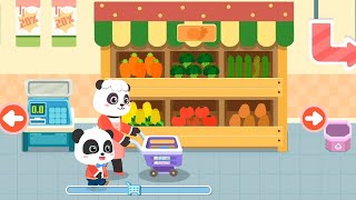 Baby Panda 🐼 Super Market Game play Part 1