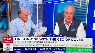 Dover CEO Rich Tobin on CNBC's Mad Money with Jim Cramer on April 24, 2025