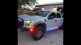 ILMODS - 2017 Ford F150 Raptor - FENIEX INDUSTRIES EMERGENCY LIGHTS \u0026 SIREN Quantum Quad Cannons Cop