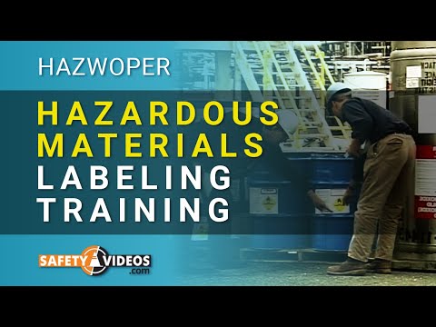 What is the hazardous materials labeling requirements?