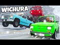 ❄️ SUPERSAMOCHODY KONTRA KLIFY!? | BeamNG Drive|