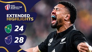 All Blacks knock out favourites! | Ireland v New Zealand | Rugby World Cup 2023 Extended Highlights