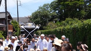 令和5年7月2日 一宮町原地区 八雲神社 天王祭