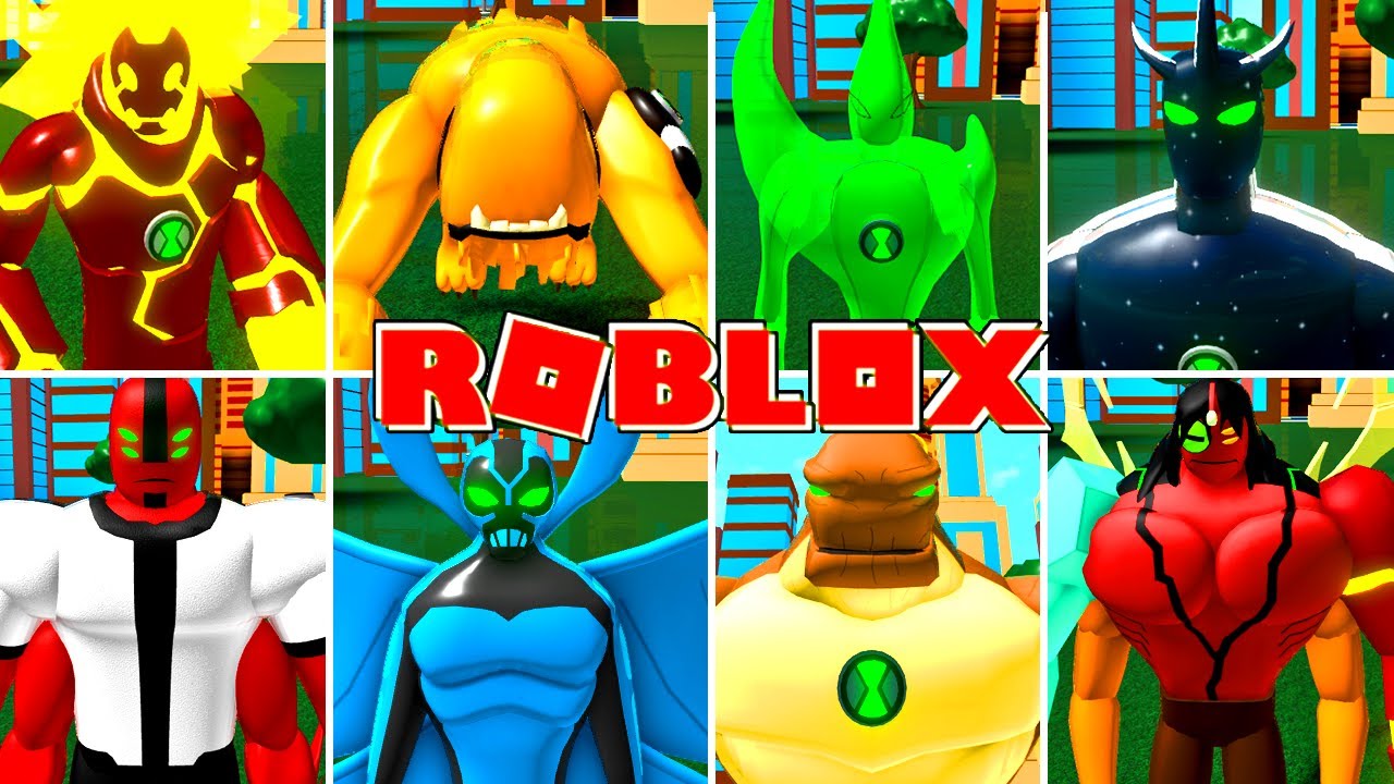 BEN 10 ARRIVAL OF ALIENS NO ROBLOX (SIMULADOR) COM OS MELHORES ALIENS ...