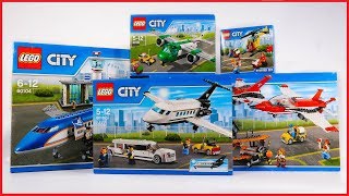 COMPILATION LEGO CITY AIRPORT 2016 Sets Speed Build