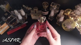 АСМР мои парфюмы, Эйвон и другие, липкий близкий шепот • ASMR парфюмерия Avon, видео для мурашек