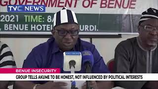 Benue Insecurity: Group Tells Ex-Governor Akume To Be Honest, Not Influenced By Political Interests