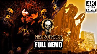 Necrophosis - Full Demo Playthrough - No Commentary - 4K 60FPS HDR ULTRA