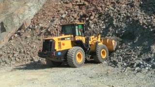 KOMATSU WA380-6 WHEEL LOADER - QUARRY OPERATION IN ROMANIA