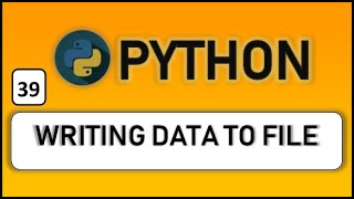 Writing data into text file in python