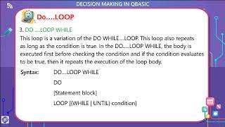 E-CODE (Computer) || class 7 || chapter 7 || DECISION MAKING IN QBASIC