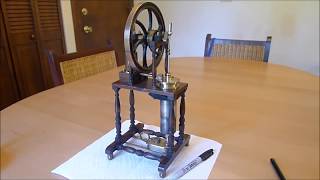 Robert Stirling's model hot air engine