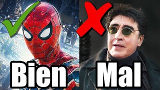 Lo BUENO y lo MALO de Spiderman No Way Home
