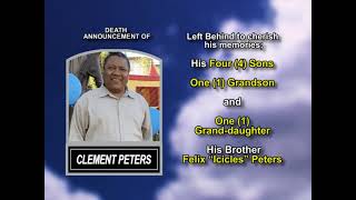 Clement Peters ~ Medium Obituary