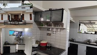 kitchen tour/kitchen പണിയുമ്പോൾ ഇങ്ങനെ പണിയിക്കണം /space utilizing kitchen /simple kitchen