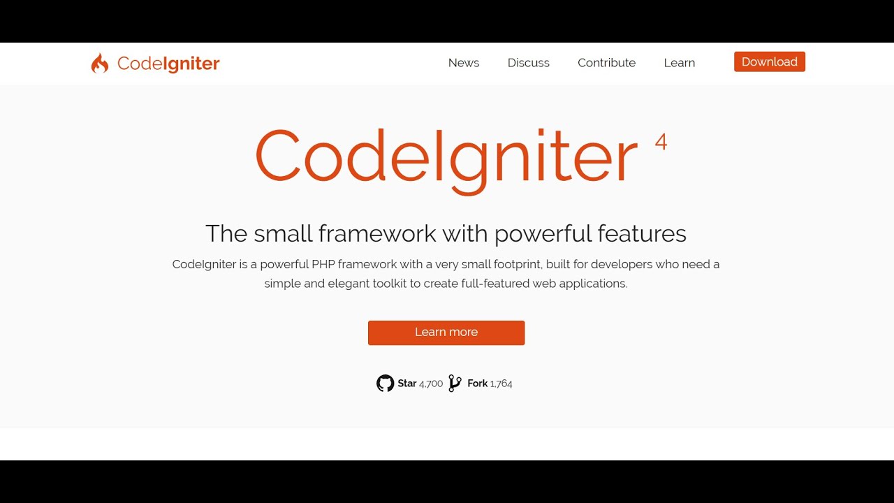 Instalasi Codeigniter 4 Youtube