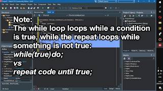 Repeat Loops - Delphi Tutorial (part 29)