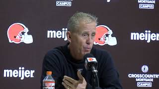 Cleveland Browns Head Coach Todd Monken Not Ready To Set A Depth Chart At Quarterback
