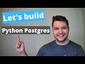 Let's connect to a postgres database in python