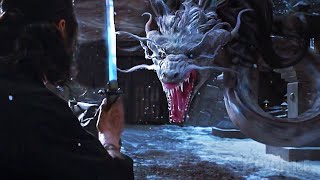 Keanu Reeves affronte le dragon métamorphe | Scène du combat final | 47 Ronin | Extrait VF