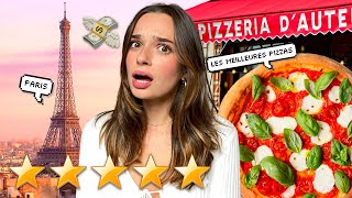 ON TESTE LES 3 MEILLEURES PIZZAS DE PARIS | Andie Ella