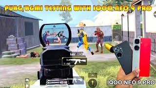 Pubg/Bgmi Testing With iQOO NEO 9 ro !! TDM GAMEPLAY 2025