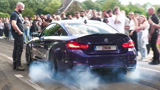 Modified BMW's Leaving Bimmerfest 2024 - BURNOUTS! 1000HP M5 F10, Straightpipe M3 Touring, M5 F90!