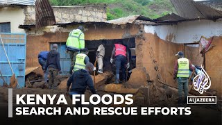 Kenya searches for missing people amid deadly floods